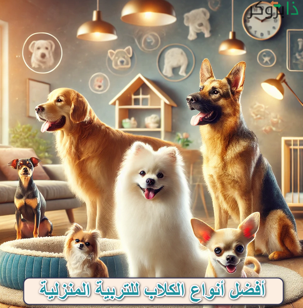أفضل أنواع الكلاب للتربية المنزلية