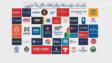 اسماء مؤسسات وشركات تجارية مقترحة عربي